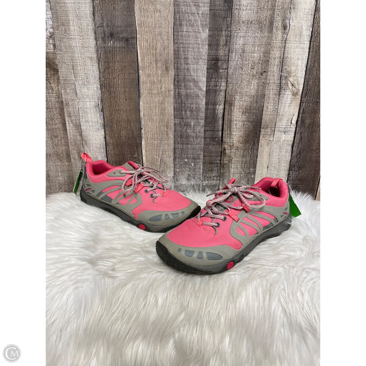 Shoes Athletic By Merrell In Grey & Pink, Size: 11