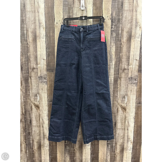 Jeans Cropped By Spanx In Blue Denim, Size: M