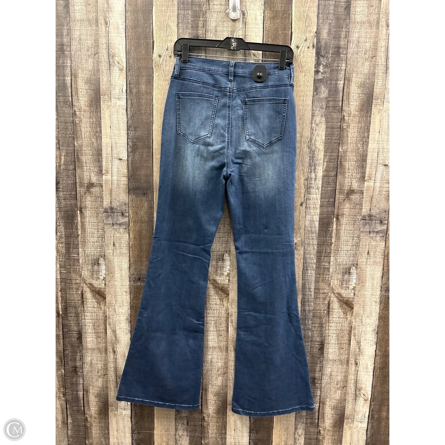 Jeans Wide Leg By Fashion Nova In Blue Denim, Size: 10