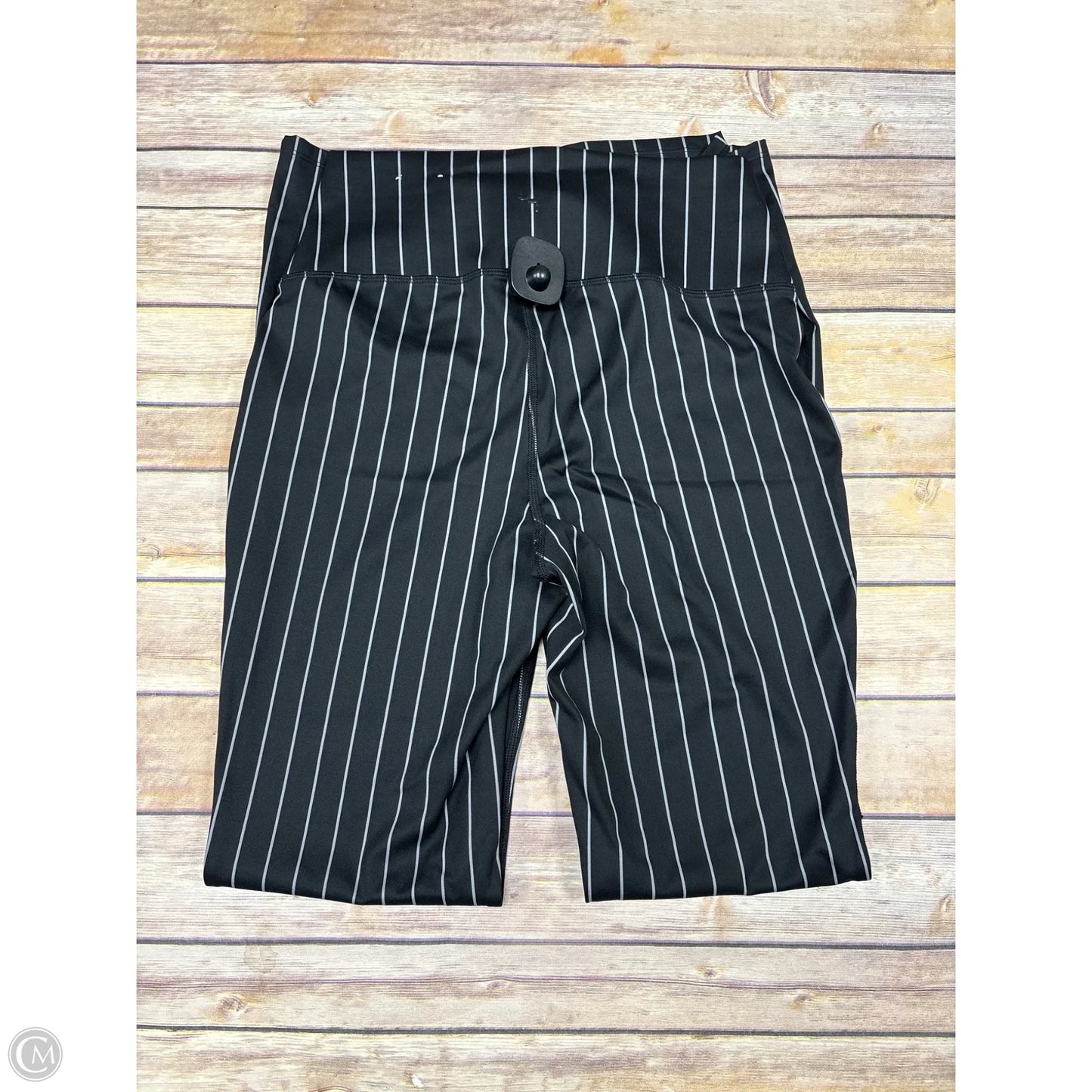 Athletic Pants By Joy Lab In Black & White, Size: M