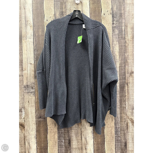 Sweater Cardigan By Cabi In Grey, Size: M