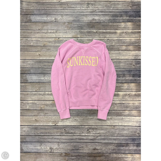 Sweatshirt Crewneck By Vineyard Vines In Pink, Size: Xs