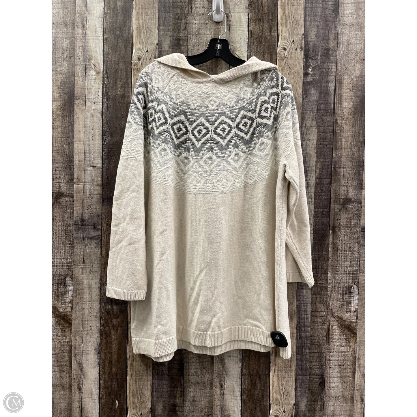 Sweater By J. Jill In Cream, Size: 2x