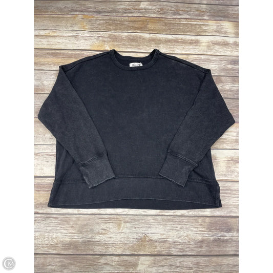 Top Long Sleeve By Seven 7 In Grey, Size: Xl