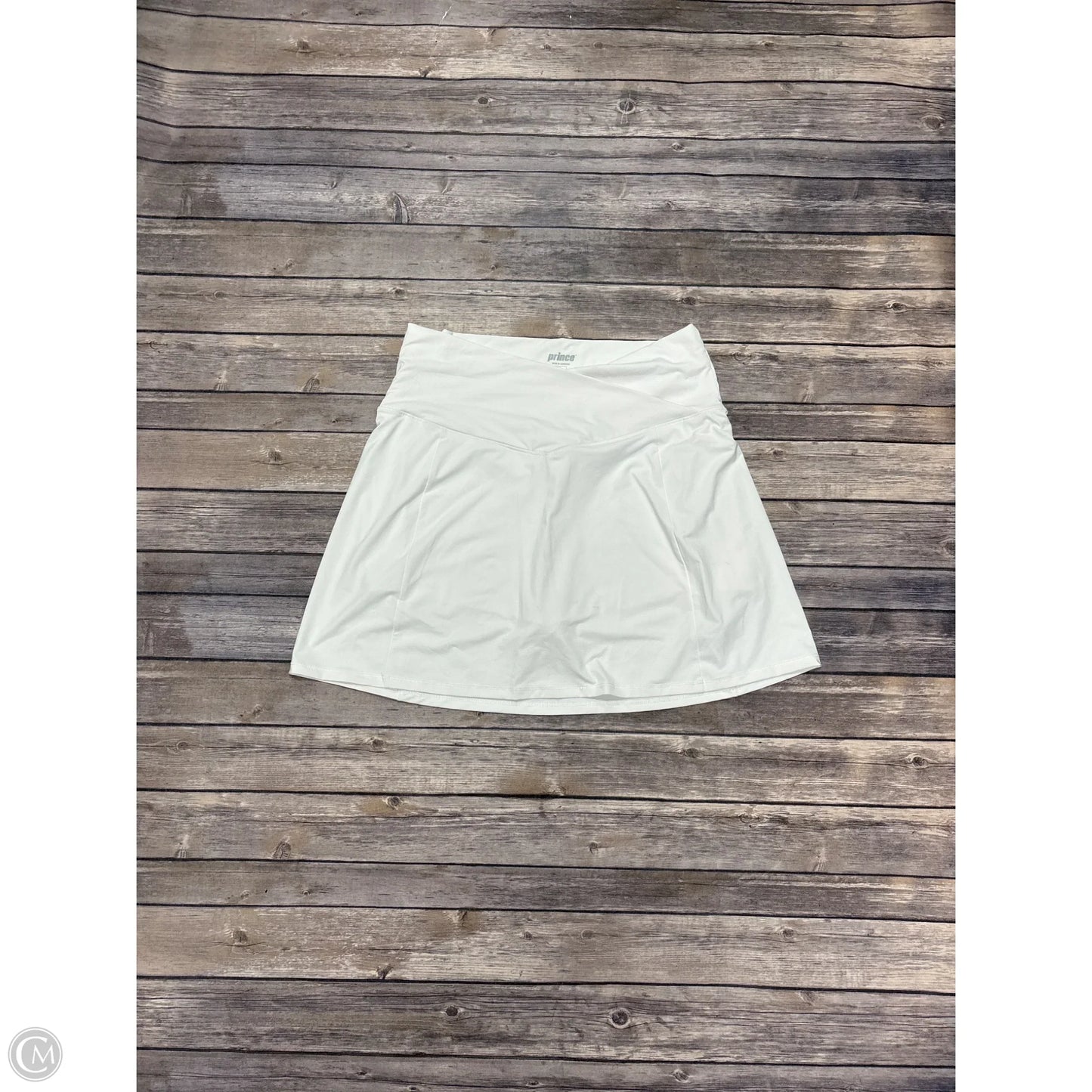 Athletic Skort By Prince In White, Size: L