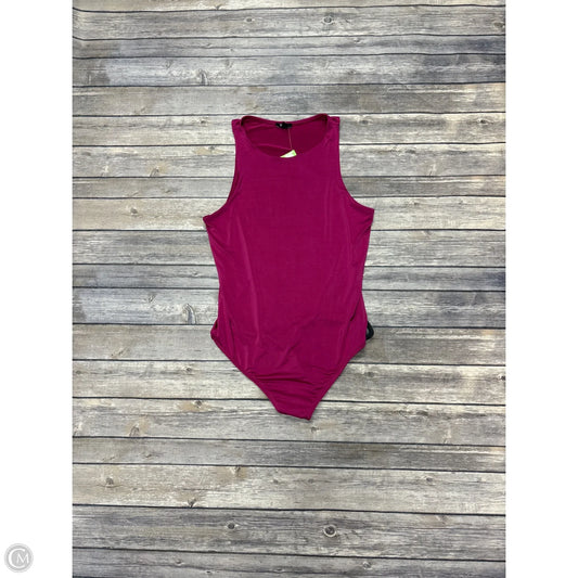 Bodysuit By Express In Pink, Size: M