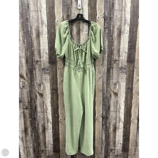 Jumpsuit By Lily Rose In Green, Size: L