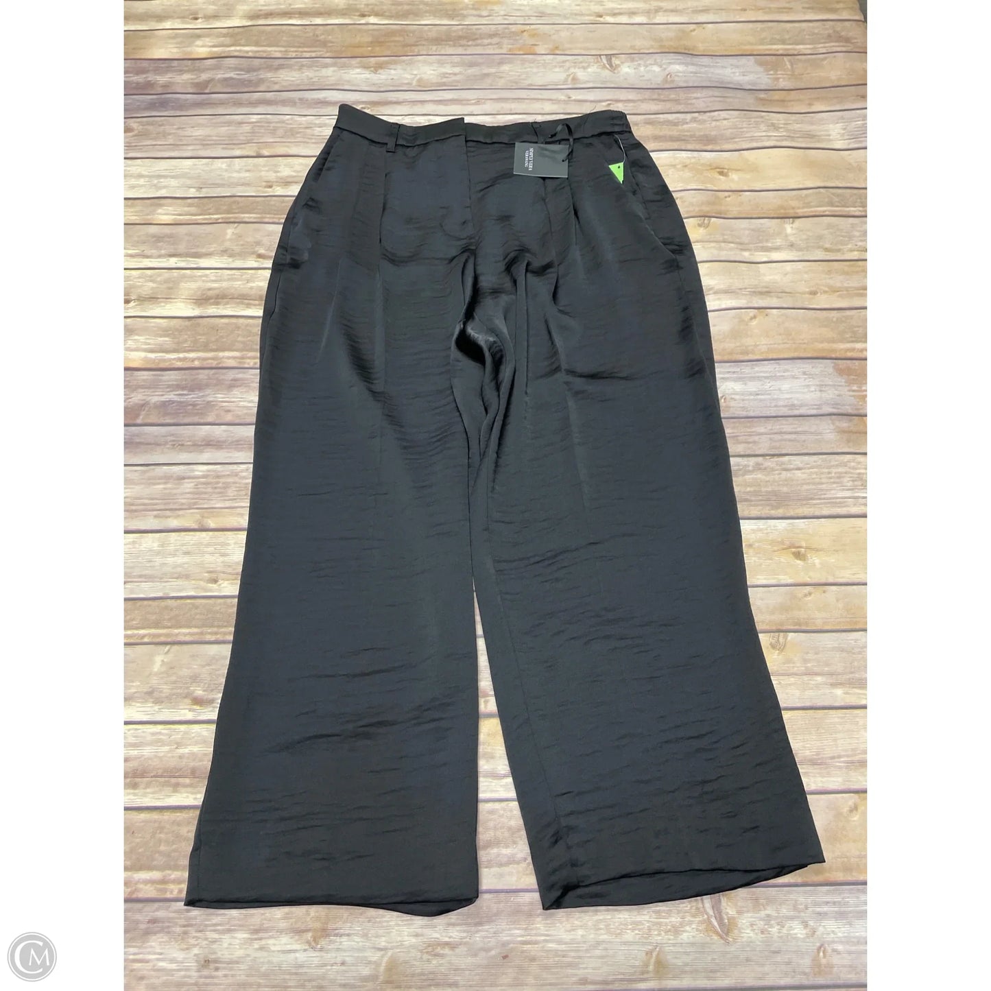 Pants Wide Leg By Simply Vera In Black, Size: 12