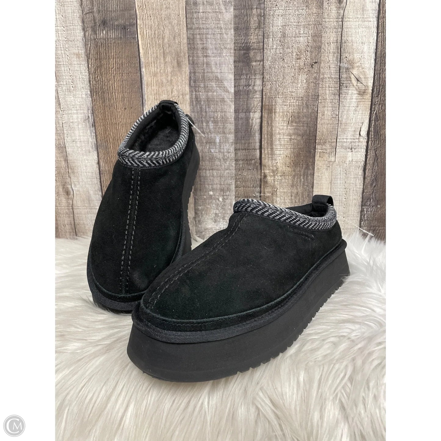 Shoes Heels Wedge By Koolaburra By Ugg In Black, Size: 11