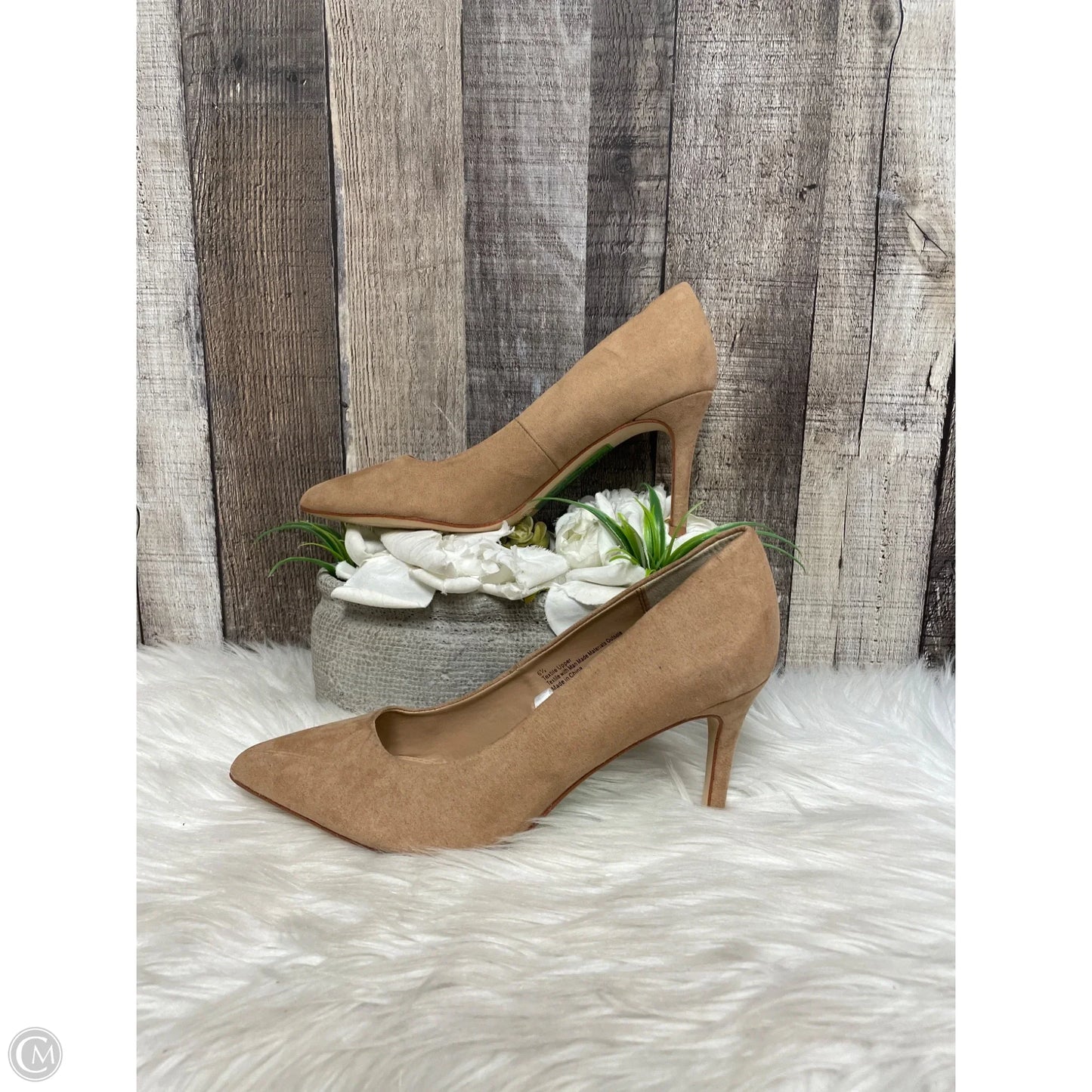 Shoes Heels Stiletto By A New Day In Tan, Size: 6.5