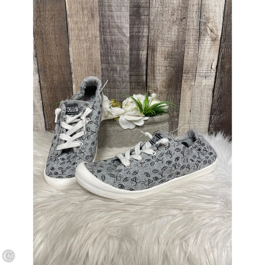 Shoes Sneakers By Bobs In Grey, Size: 7.5