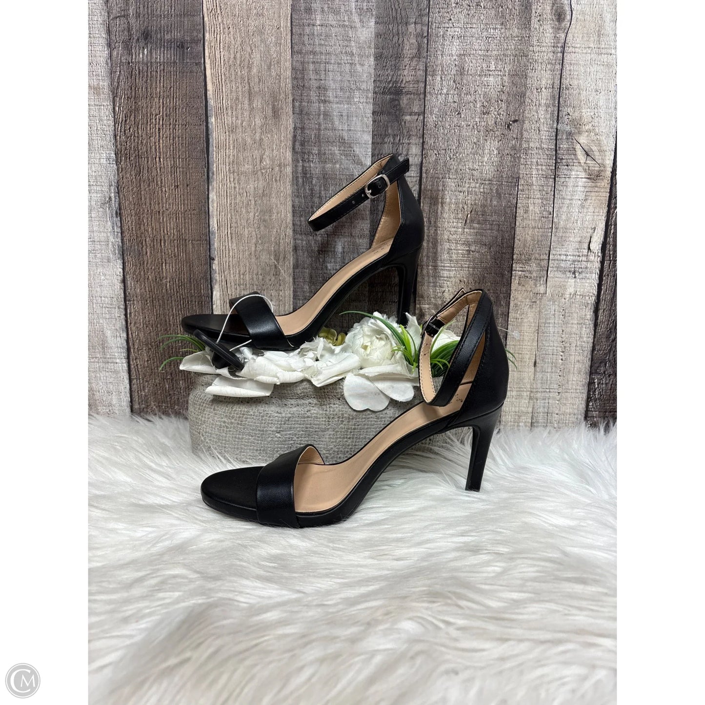 Shoes Heels Stiletto By A New Day In Black, Size: 5.5