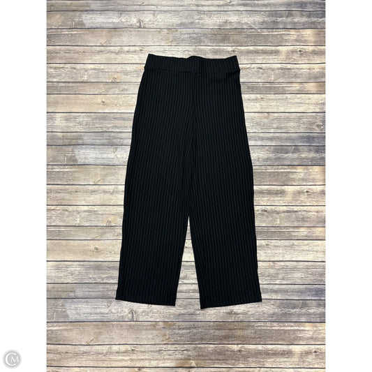 Pants Lounge By Isaac Mizrahi Live Qvc In Black, Size: Xsp