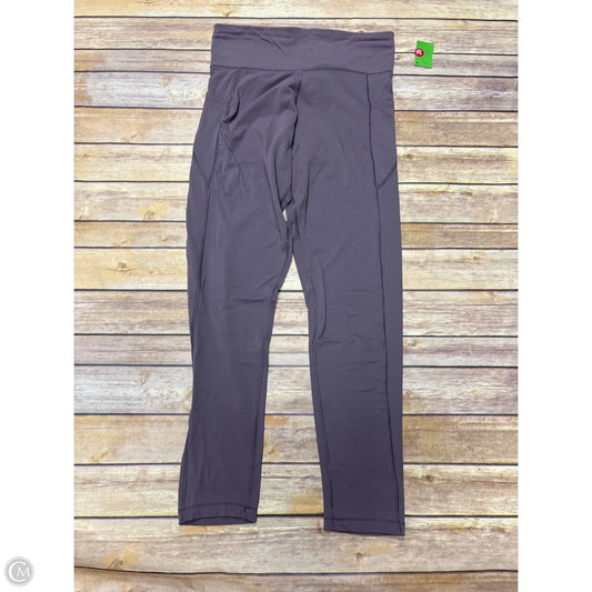 Athletic Leggings By Aeropostale In Purple, Size: L