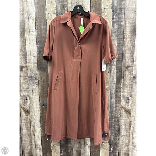 Athletic Dress By Stylus In Brown, Size: Xs