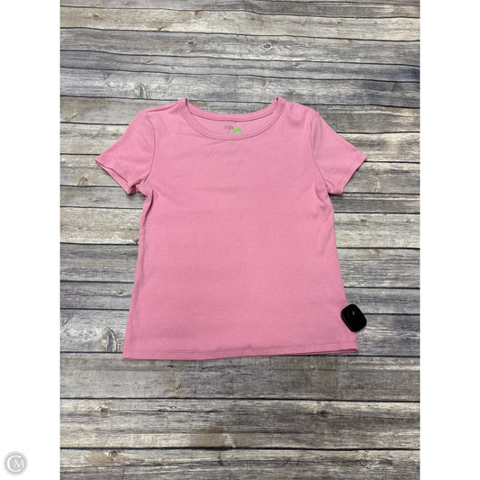 Top Short Sleeve By Ana In Pink, Size: L