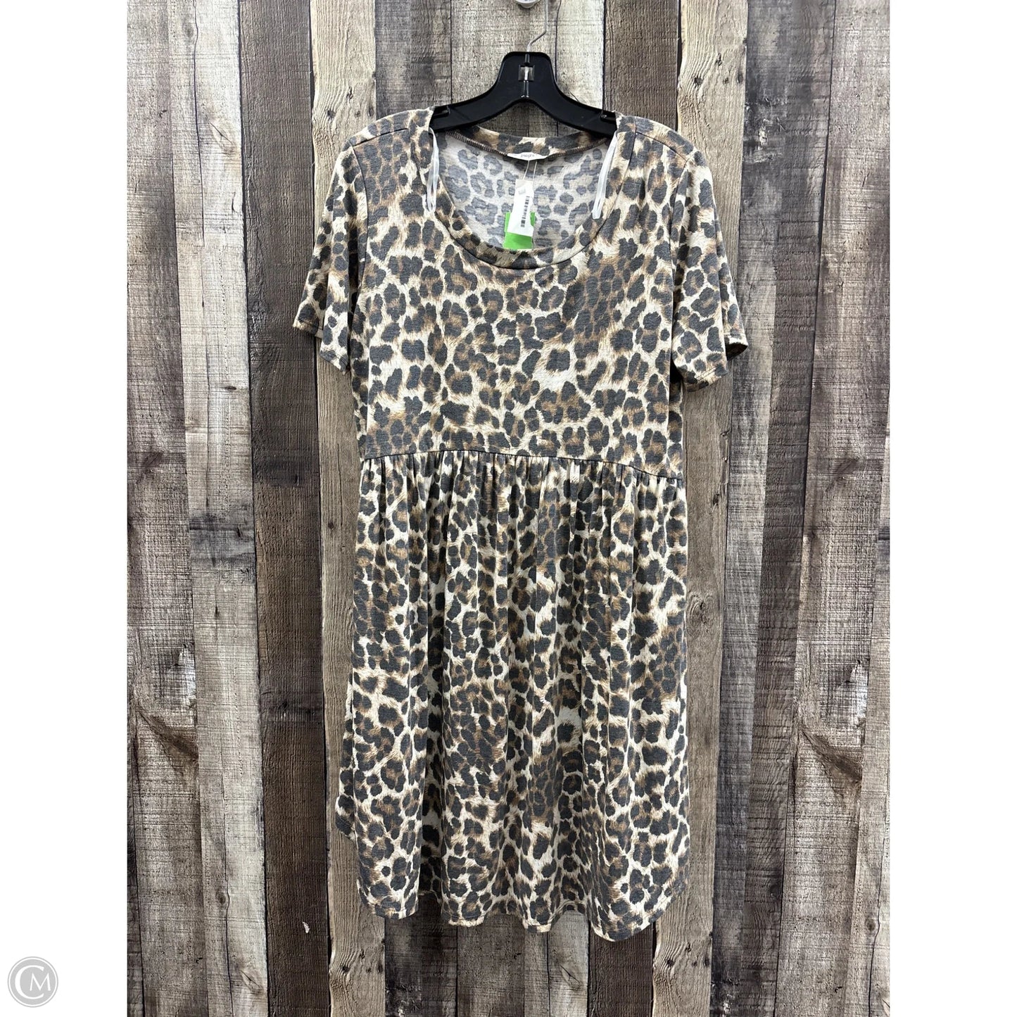 Dress Casual Short By Jodifl In Animal Print, Size: L