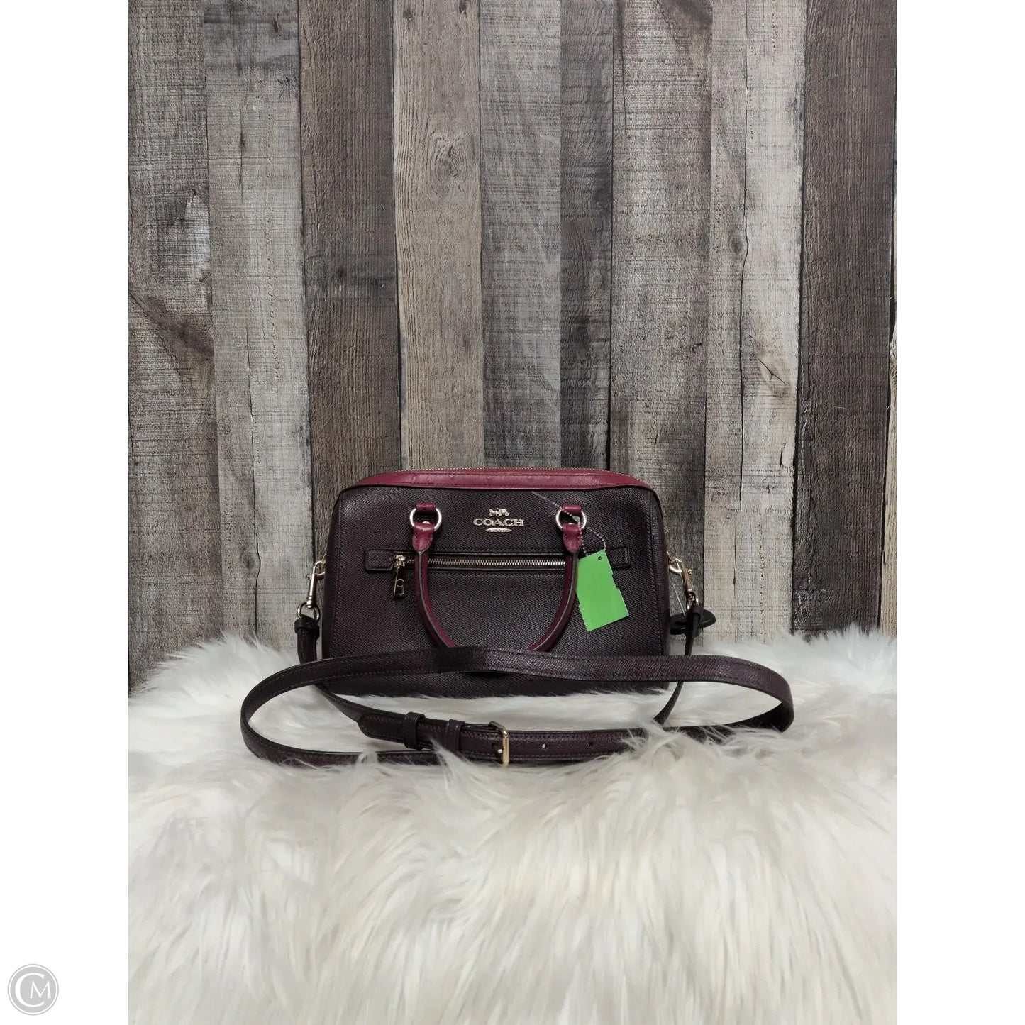 Crossbody Designer By Coach, Size: Medium