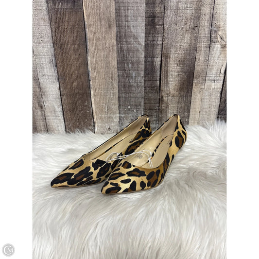 Shoes Heels Kitten By Mossimo In Animal Print, Size: 7.5