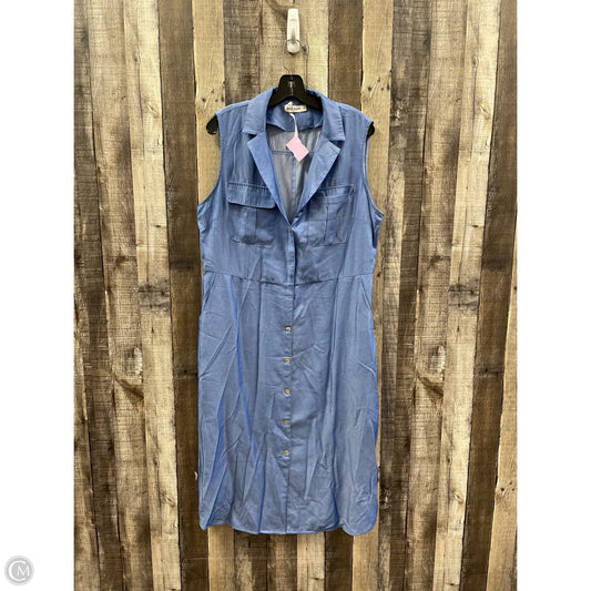 Dress Casual Maxi By Grace Karin In Blue, Size: Xl