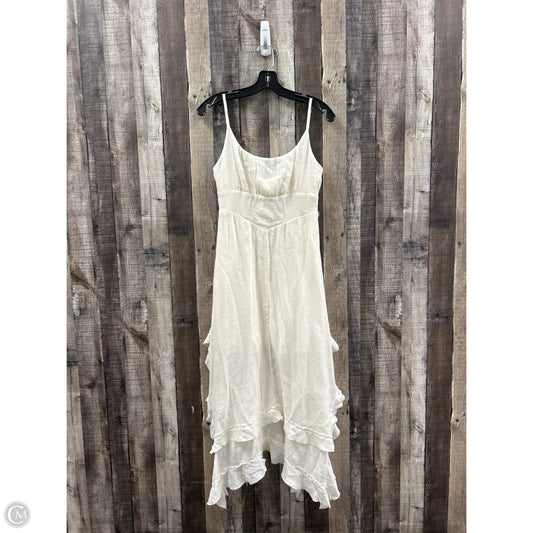 Dress Casual Maxi By Baevely In Cream, Size: S