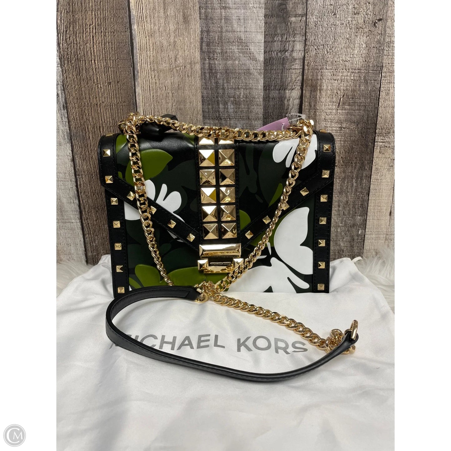 Crossbody Designer By Michael Kors, Size: Medium