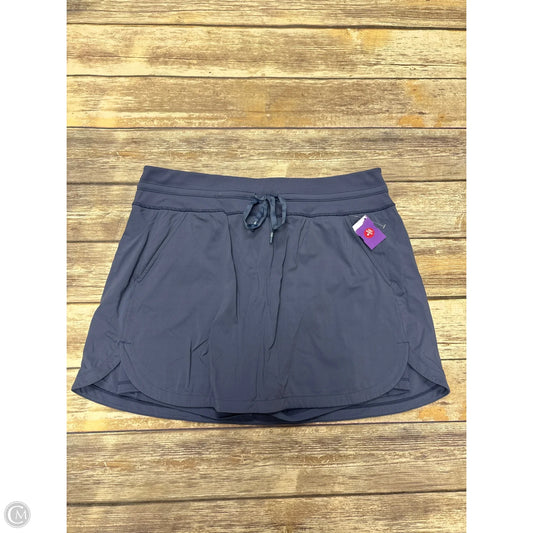 Athletic Skort By Cme In Blue, Size: Xxl