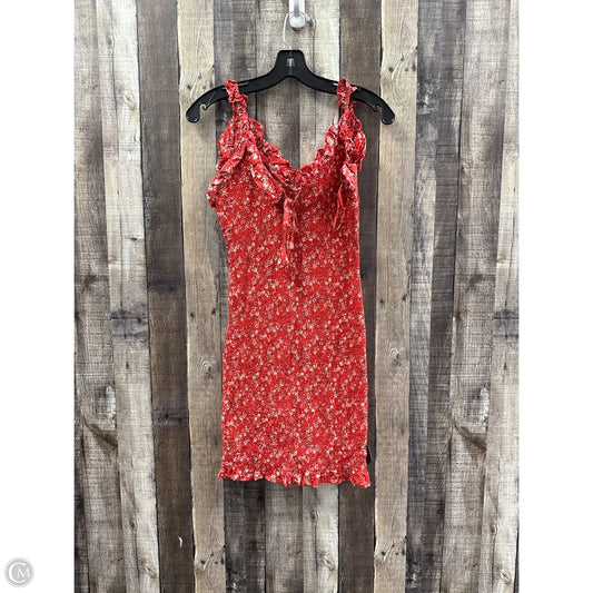 Dress Casual Short By Japna In Red, Size: S