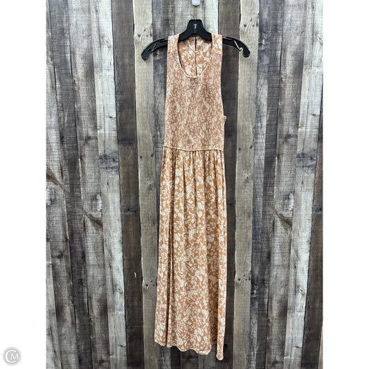 Dress Casual Maxi By Matilda Jane In Brown, Size: L