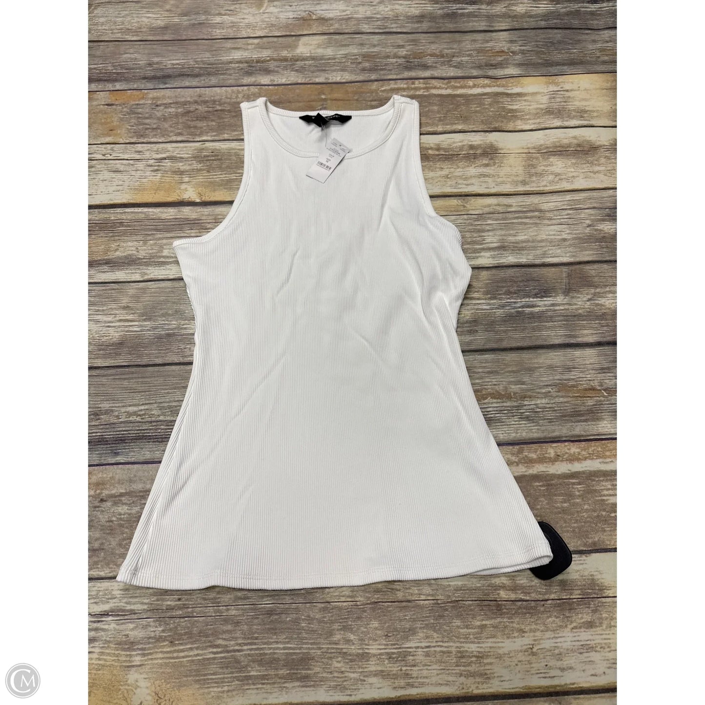Top Sleeveless By Cme In White, Size: M