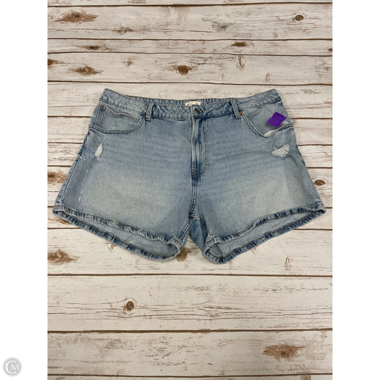 Shorts By Maurices In Blue Denim, Size: 20