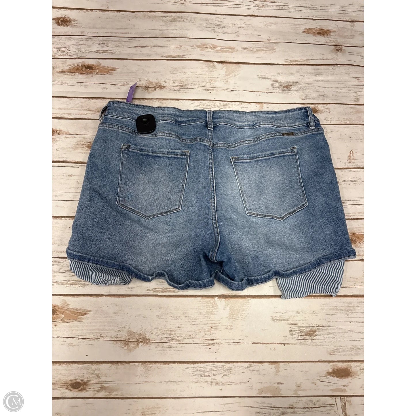 Shorts By Kancan In Blue Denim, Size: 20