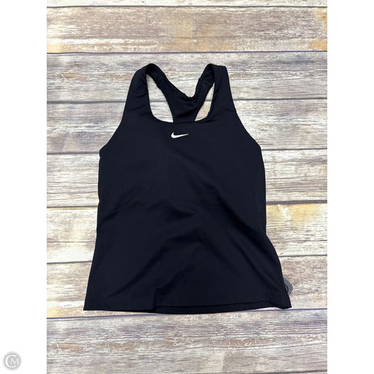 Athletic Tank Top By Nike In Black, Size: S