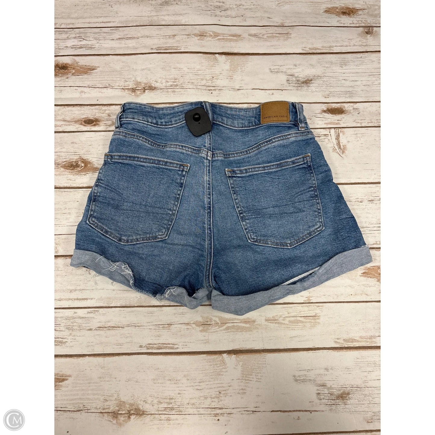 Shorts By American Eagle In Blue Denim, Size: 6