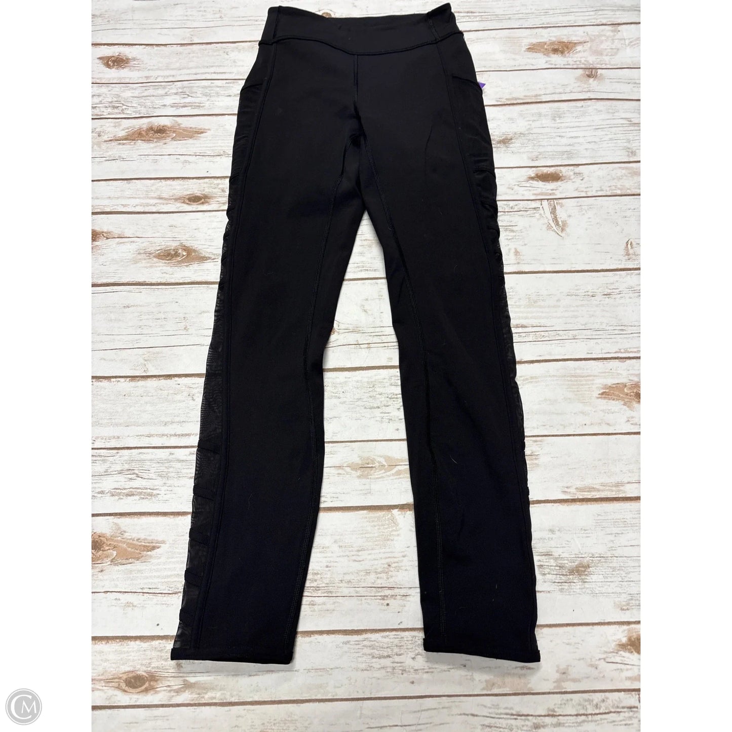 Athletic Leggings By Lululemon In Black, Size: Xs