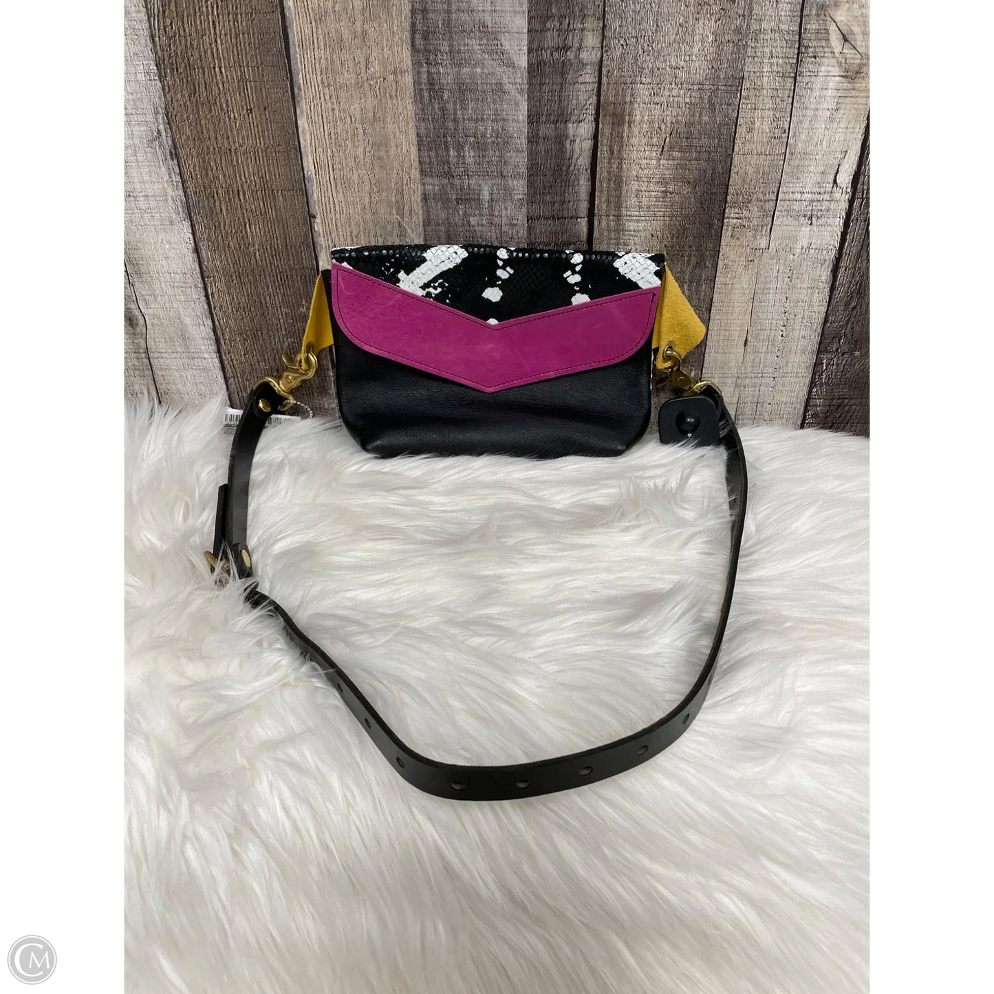 Crossbody Leather By Cmb, Size: Small