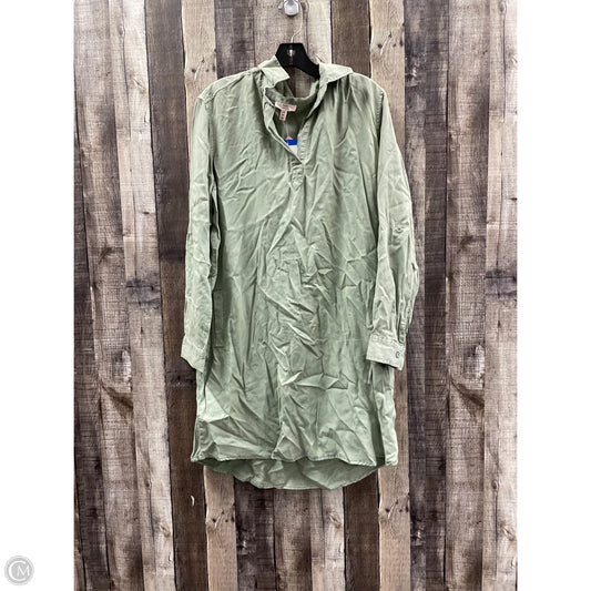 Dress Casual Midi By Como Vintage In Green, Size: L