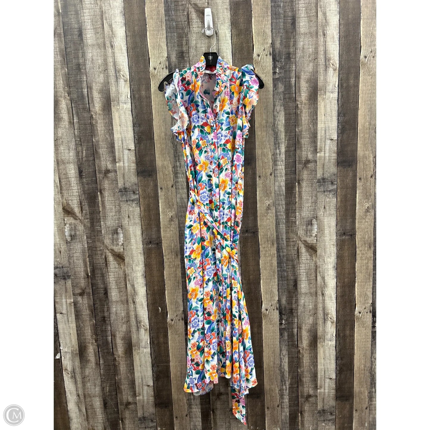 Dress Casual Maxi By Cmb In Floral Print, Size: M