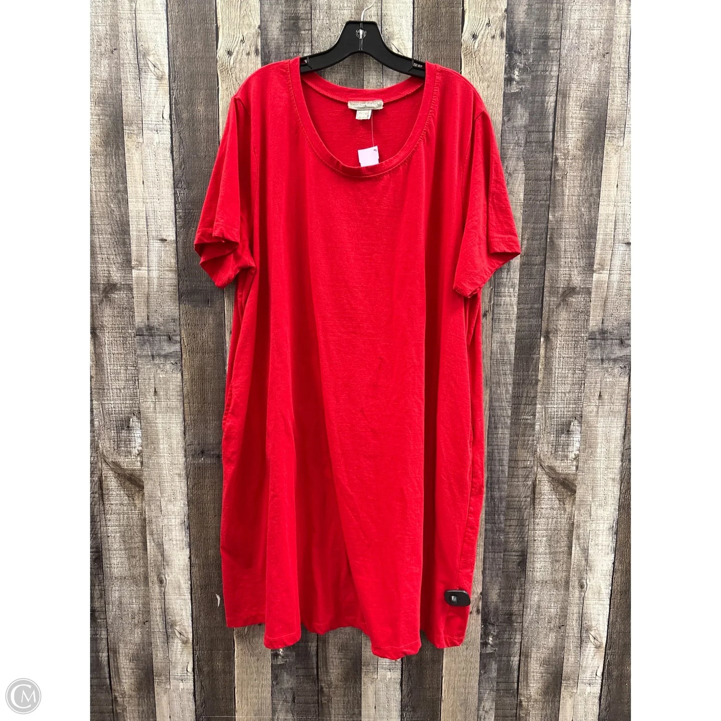 Dress Casual Short By Woman Within In Red, Size: 2x