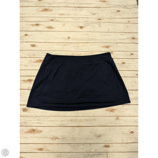 Athletic Skort By Lands End In Navy, Size: 3x
