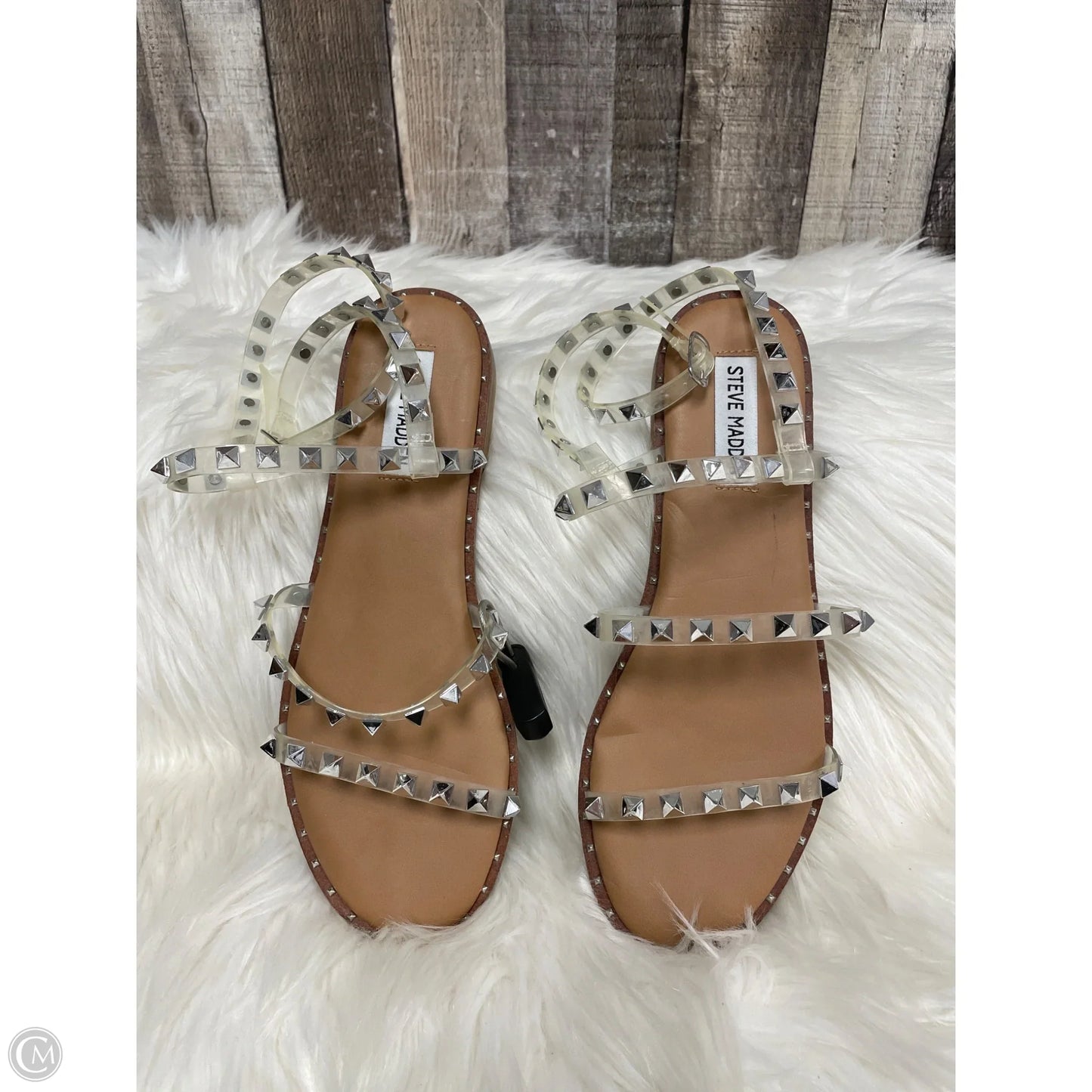 Shoes Flats By Steve Madden In Clear, Size: 8