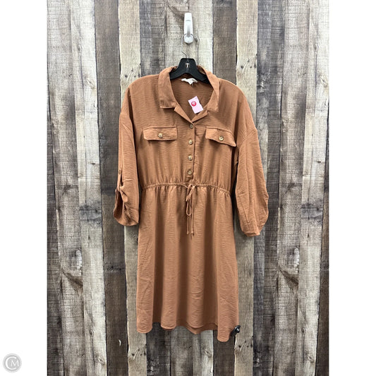 Dress Casual Short By Lucky Brand In Tan, Size: M