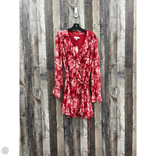 Dress Casual Midi By Ted Baker In Red, Size: S