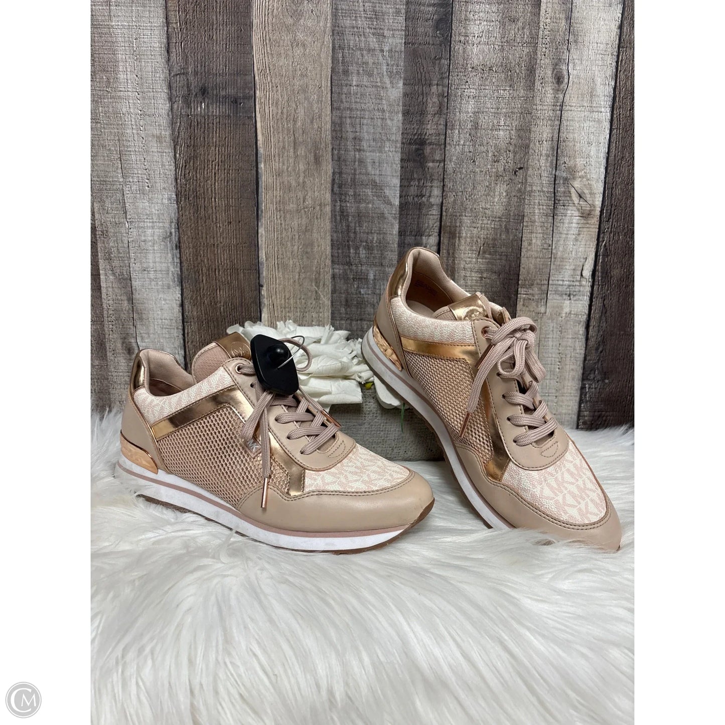 Shoes Designer By Michael Kors In Pink, Size: 10