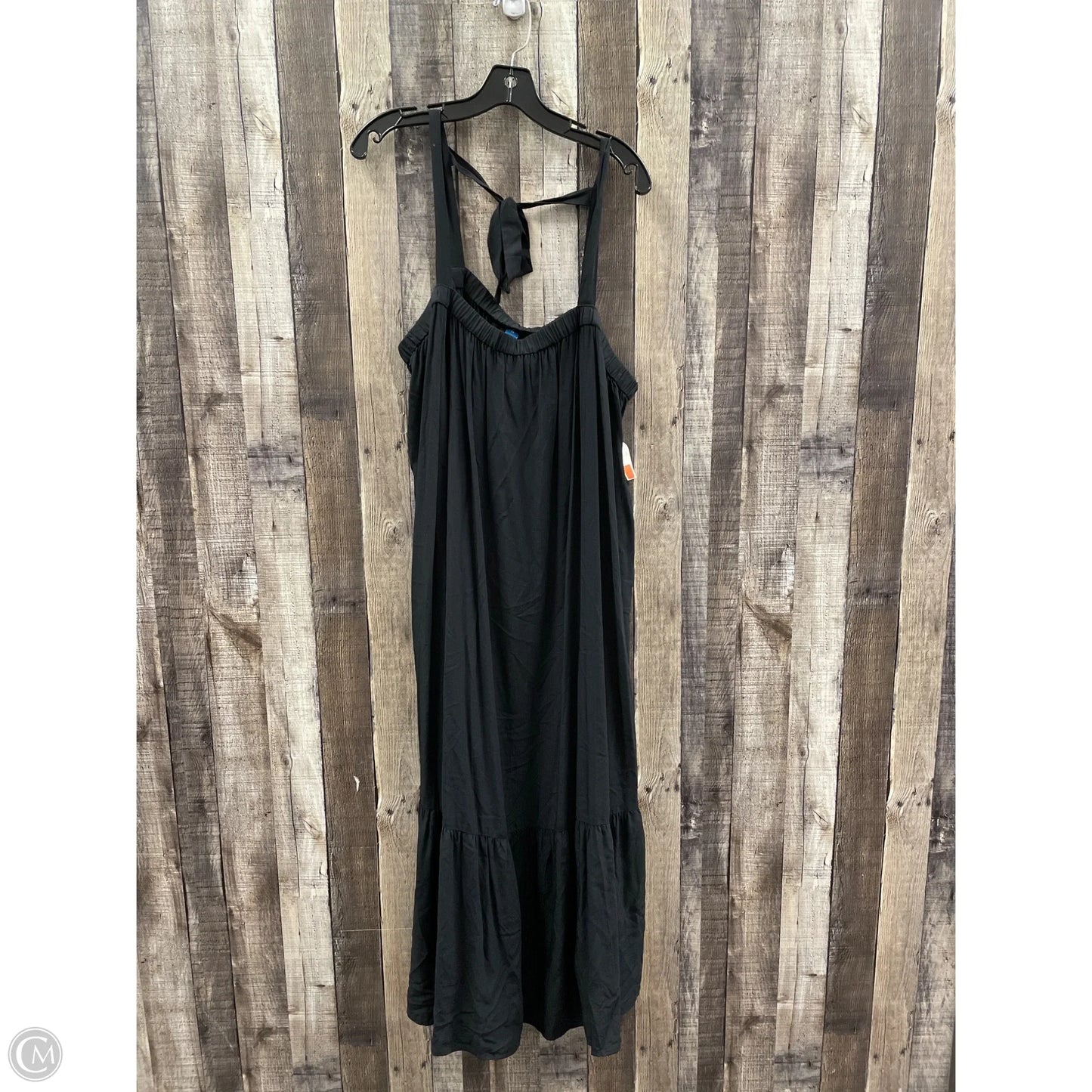 Dress Casual Maxi By Old Navy In Black, Size: 2x