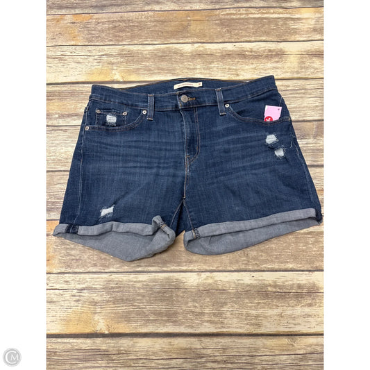 Shorts By Levis In Blue Denim, Size: 12