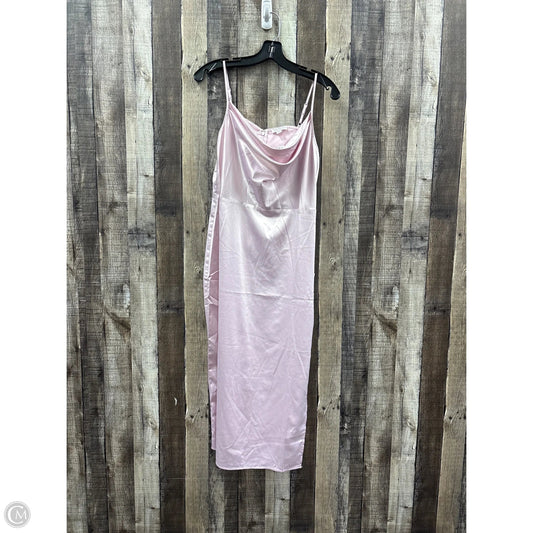 Dress Casual Midi By Venus In Pink, Size: M