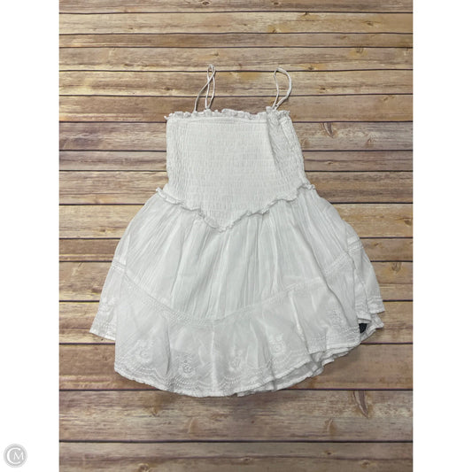 Romper By American Eagle In White, Size: Xs