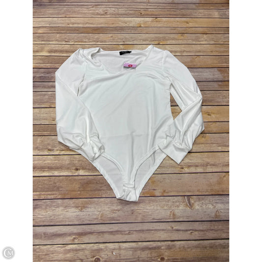 Bodysuit By Cme In White, Size: M