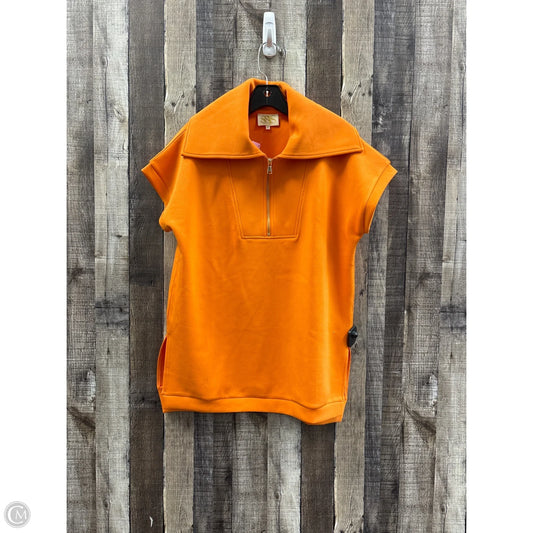 Tunic Short Sleeve By Sas In Orange, Size: M